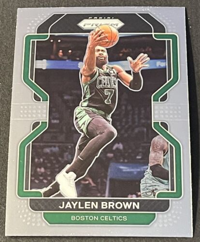 2021-22 Panini Prizm basketball #97 Jaylen Brown base card | eBay