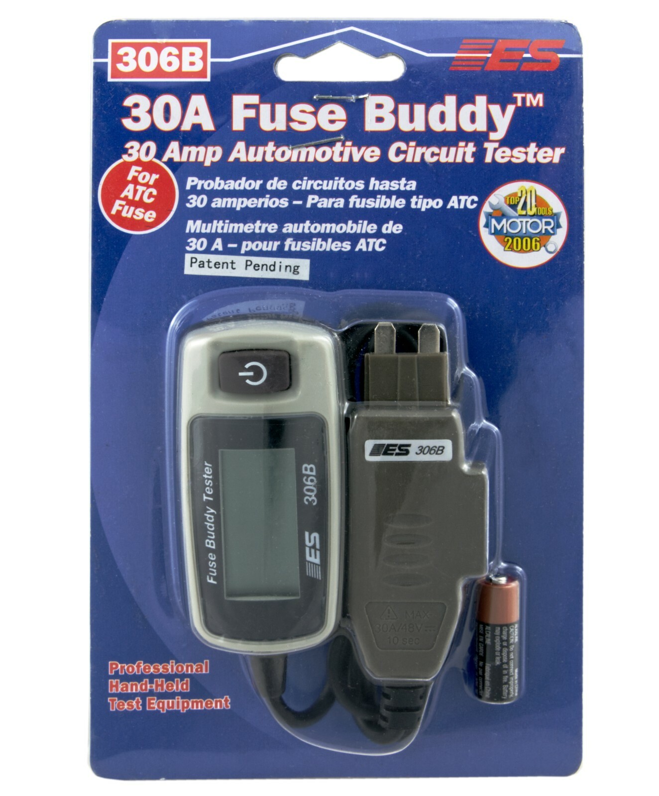 Esi 306b - Fuse Buddy - Atc Fuses - Test 0 To 30 Amp ... atc automotive fuse box 30 amps 