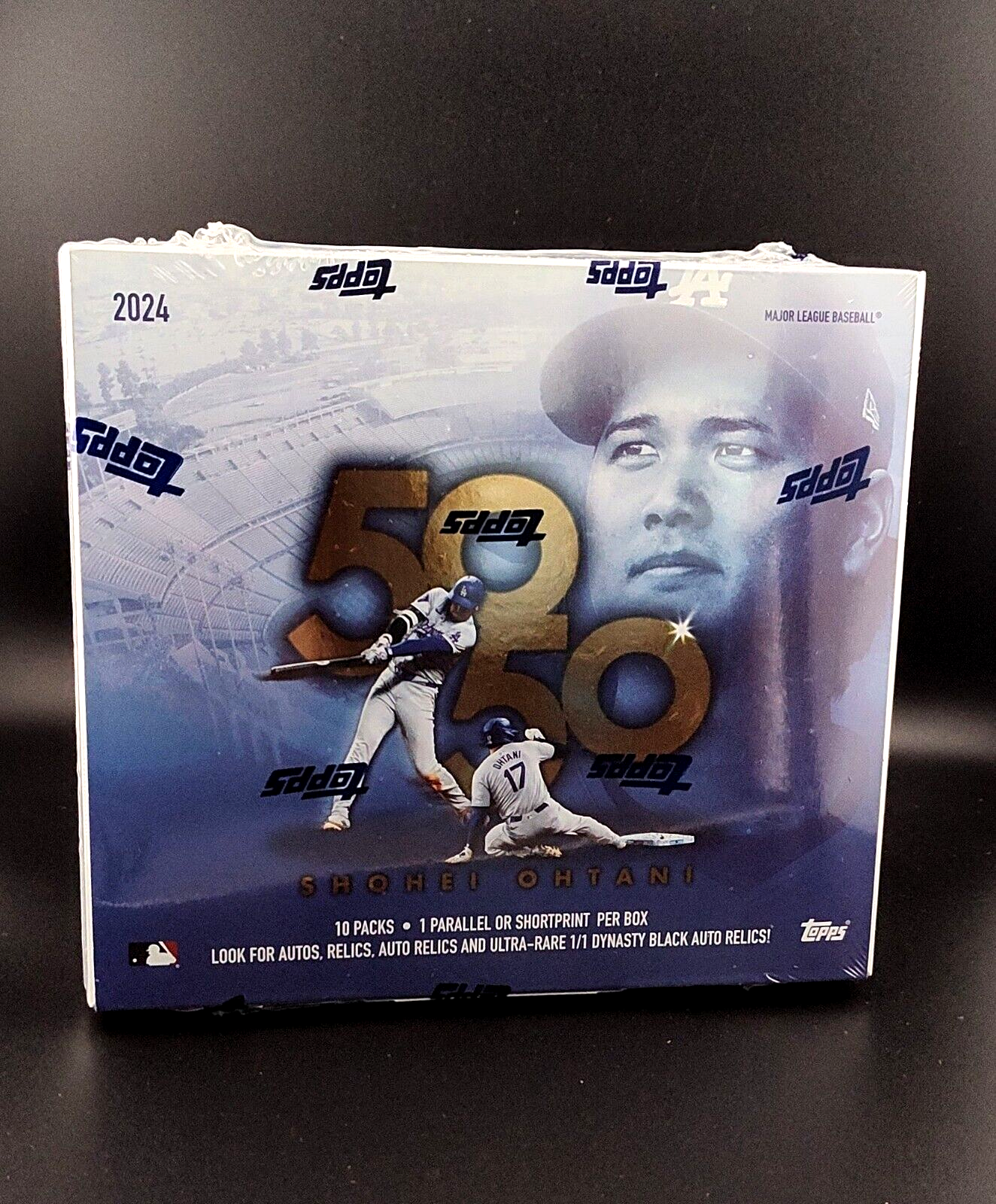 2024 Topps 50/50 Shohei Ohtani ボックス 2024 Topps 50/50: Shohei Ohtani Sealed 10 Pack Box. Ready To