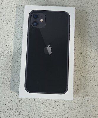 BRAND NEW APPLE IPHONE 11 BLACK 64GB  DUAL CAM Metro-by-Tmobile METROPCS ONLY***