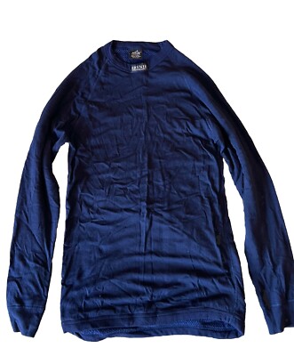 BRYNJE Of Norway   Arctic Thermo Mesh Merino Wool Blue Men's size L 52