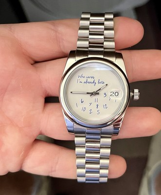 Seiko DateJust - 36mm -  White Dial, Steel Case, NH35, Jubilee Band, Sapphire