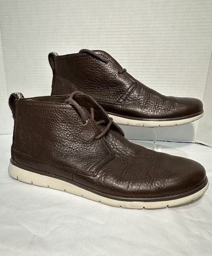 Freemon Grizzly  Brown Leather Men Sz 10.5