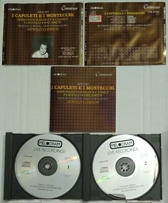 Bellini - I Capuleti E I Montecchi - Arnold Gamson 1958 - Melodram Italy 2CD