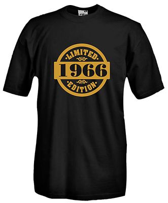 T-shirt Maglietta J849 Limited Edition 1966 Idea Regalo Compleanno 50 anni