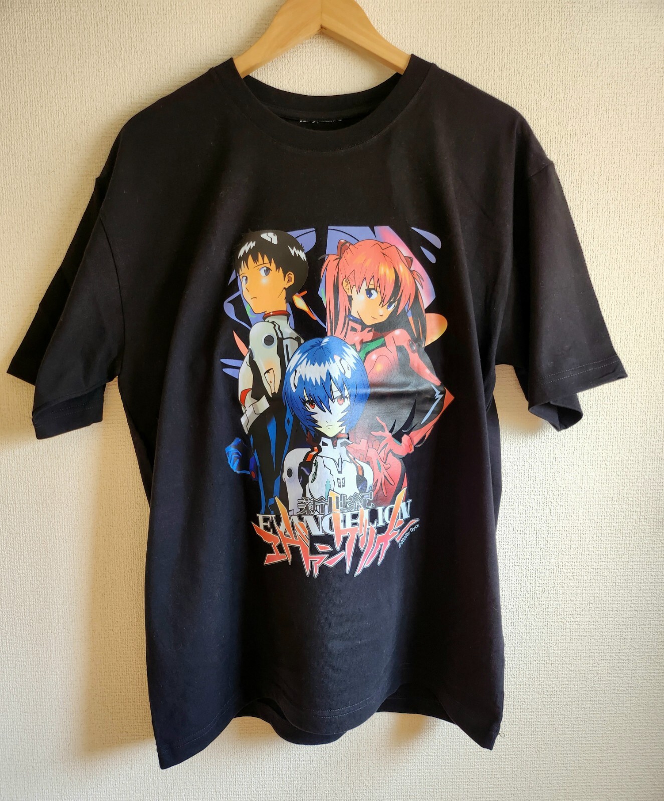 トップス evangelionxlittlesunnybitefacebigT/BLACK $_57.JPG?set_id=880000500F