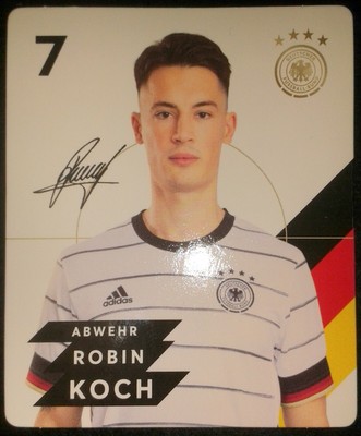 Trading Card Robin Koch Leeds United Premier League German Card national team