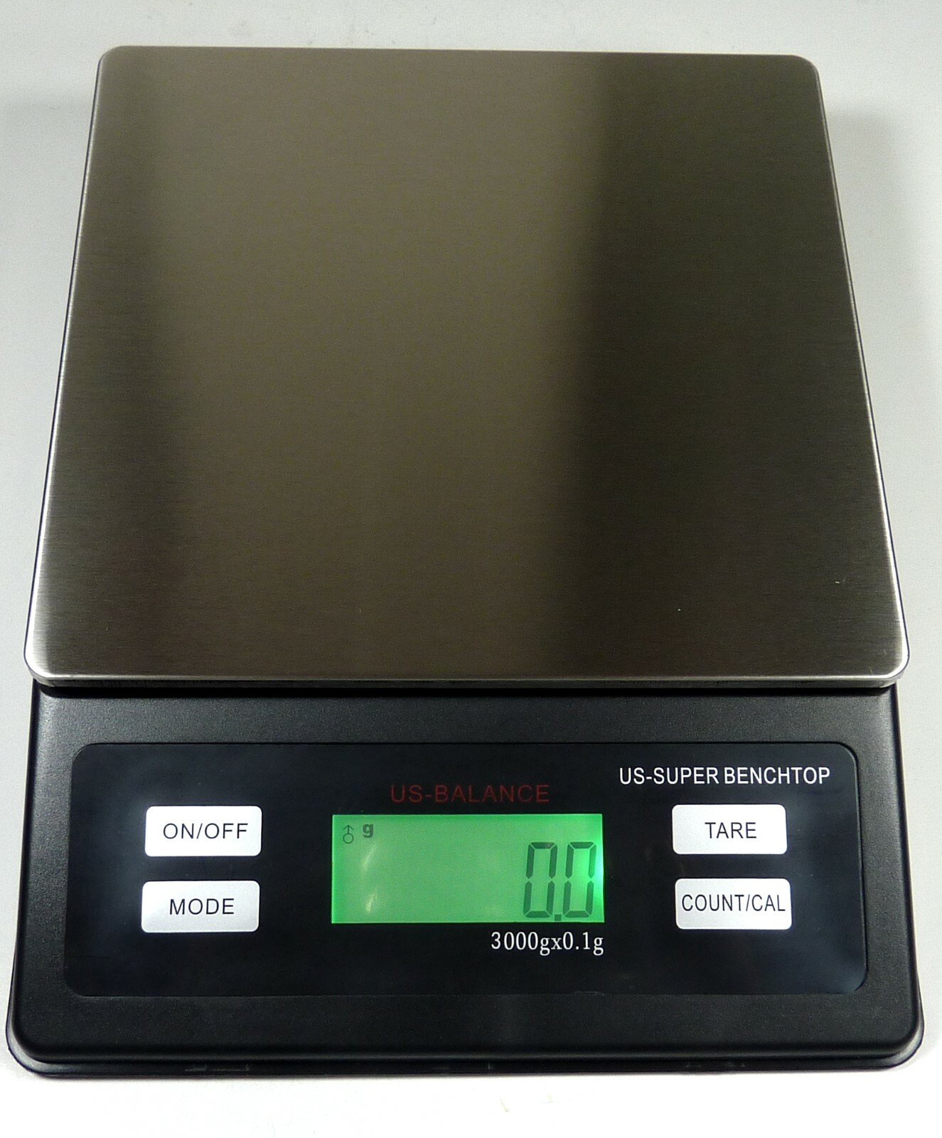 3000g x 0.1g Digital Benchtop Scale for Jewelry Gold Silver Herb Gram Oz DWT OZT