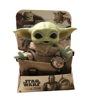 NEW Star Wars Mandalorian The Child Baby Yoda 11  Premium Talking Plush Bundle