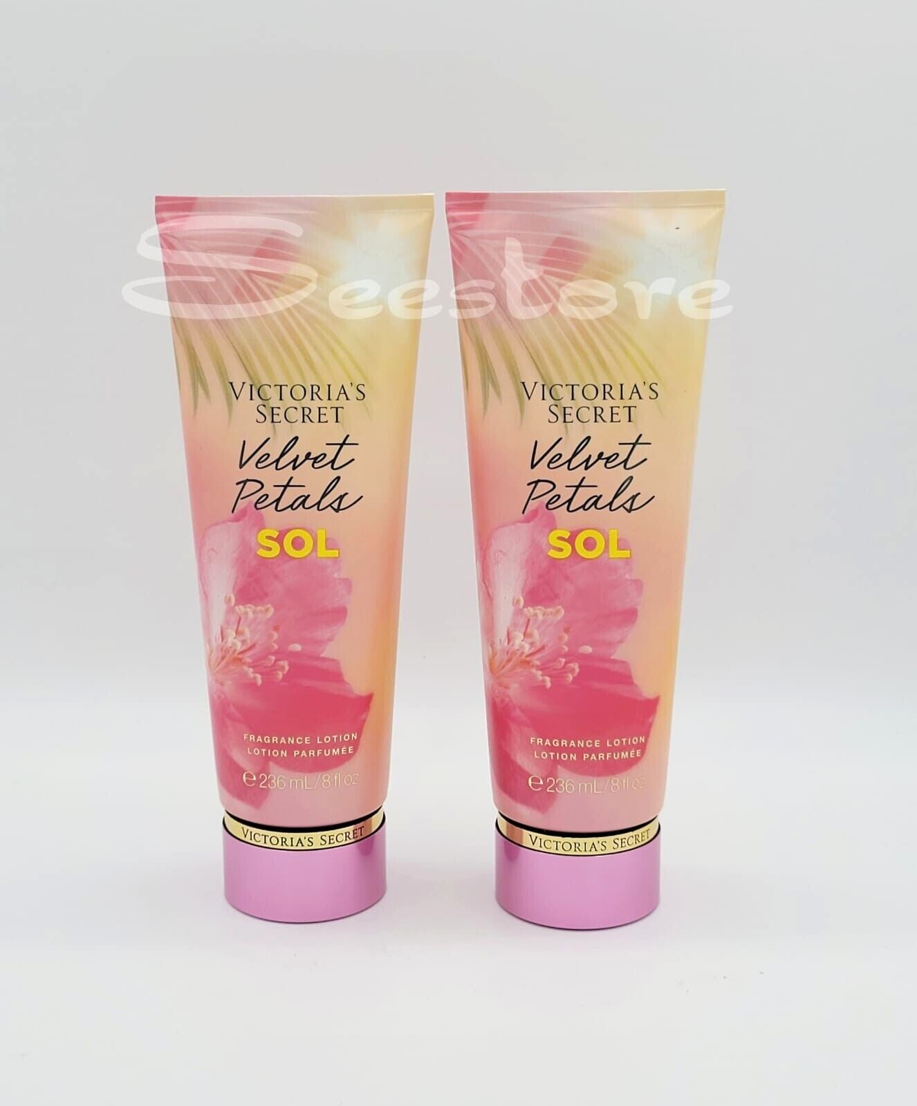 Victoria's Secret Velvet Petals Sol Fragrance Body Lotion 8