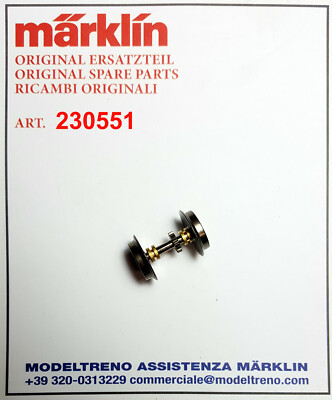 MARKLIN 230551 ASSE INGRANAGGIO TREIBRADSATZ 37900 39189