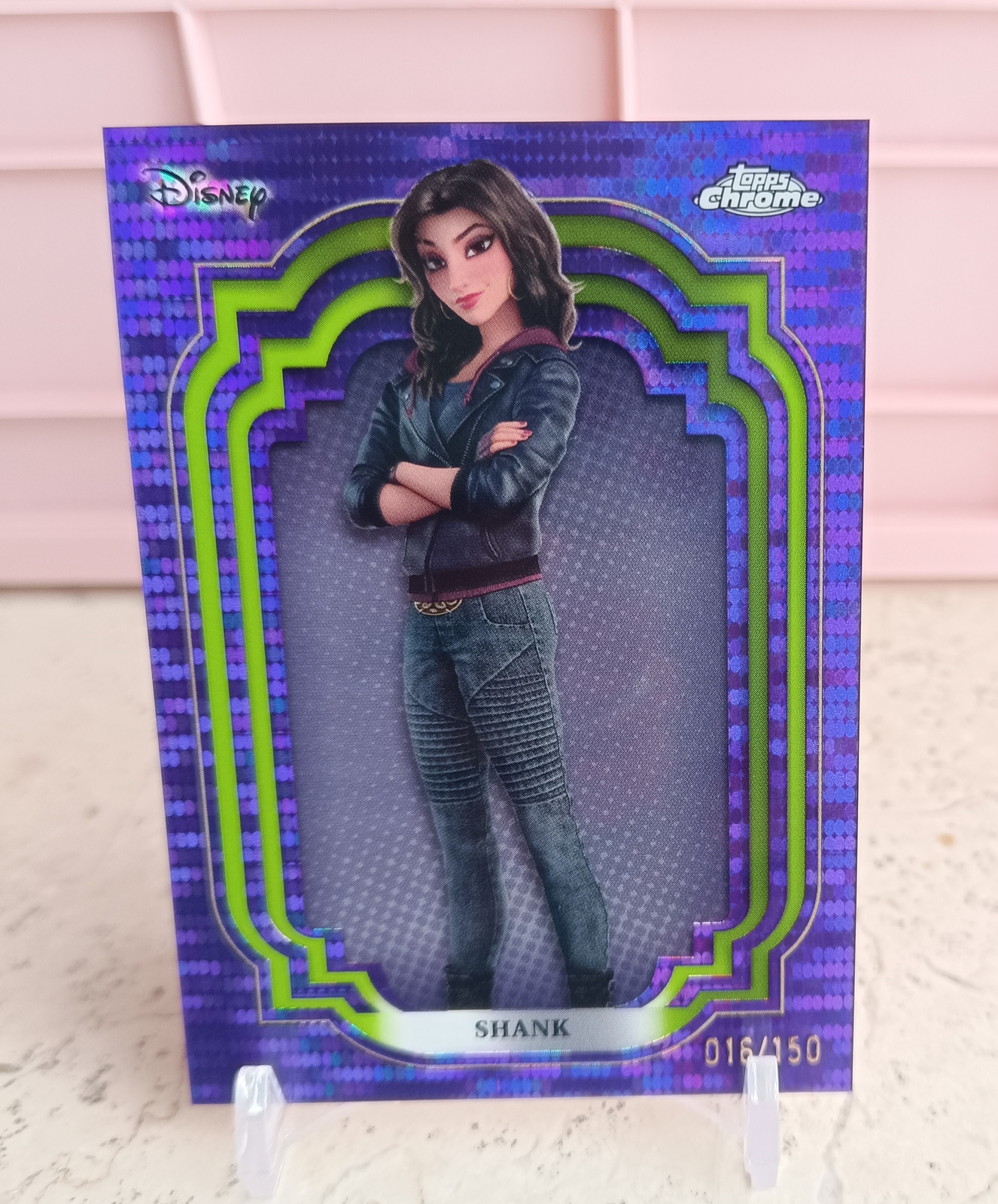 SHANK 2024 Topps Chrome Disney Purple Refractor 016/150 | eBay