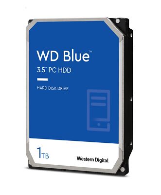 Western Digital 1TB WD Blue PC Internal Hard Drive HDD - 7200 RPM