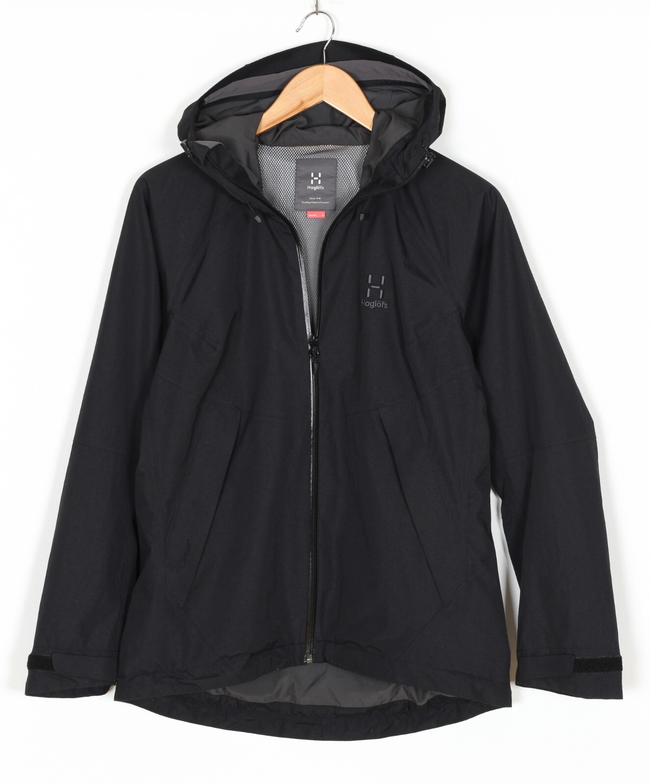 Haglofs カーキ フード付き アウター s Haglofs カーキ フード