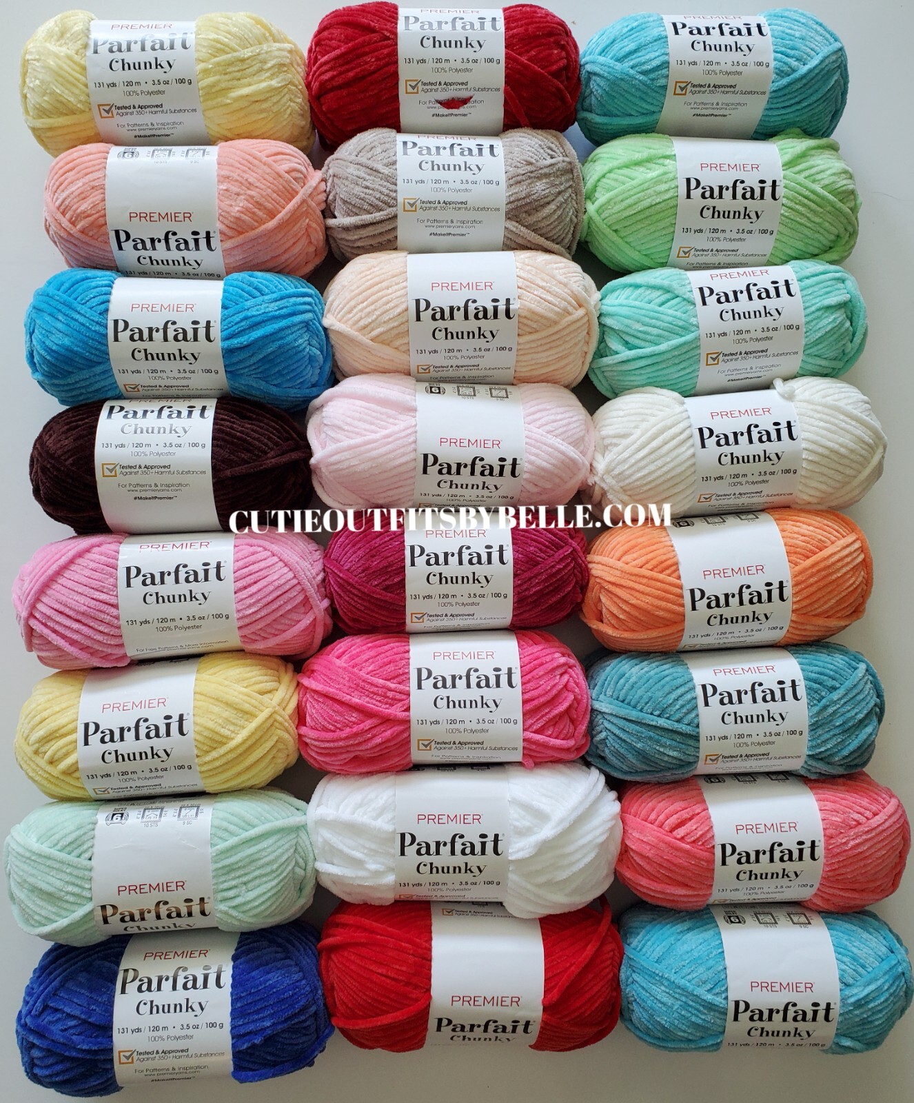 Premier PARFAIT CHUNKY Yarn 3.5oz 131 yds Choose color | eBay
