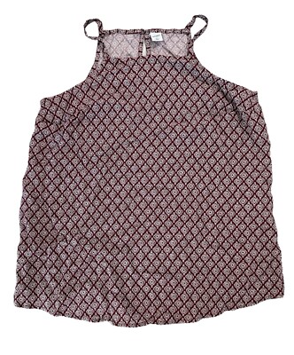 Old Navy Women s Sleeveless Old Navy Printed Square-Neck Cami Size XS $25