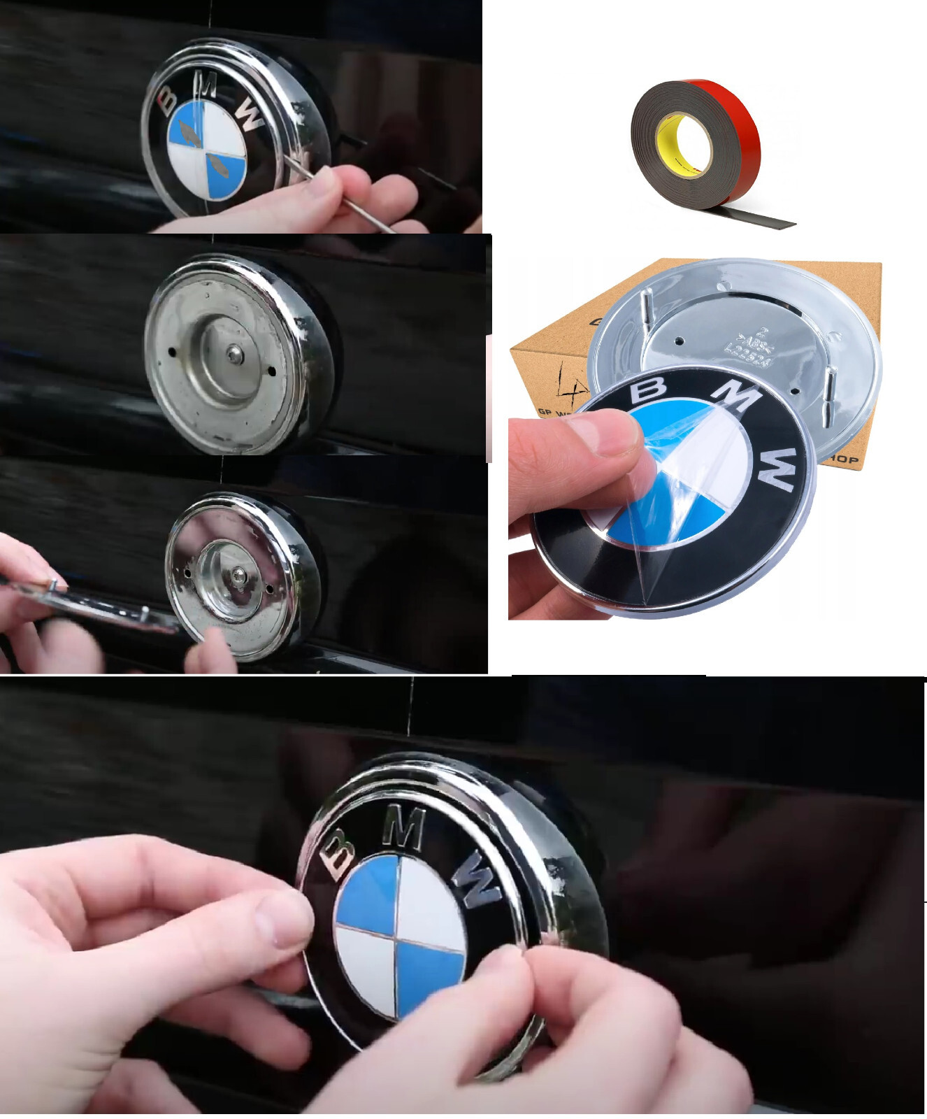 75さま専用ページ 2 Hood & Trunk Emblem Roundel GENUINE BMW OEM # 51148132375