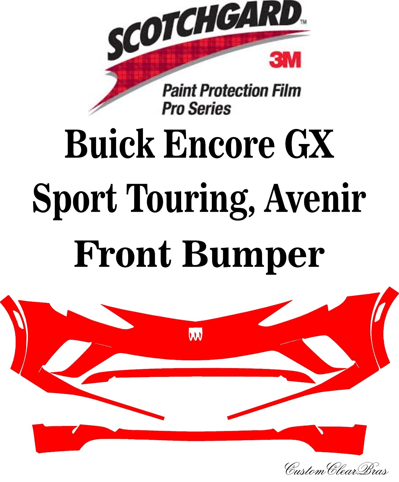 3M Paint Protection Film Pro Series 2024 2025 Buick Encore