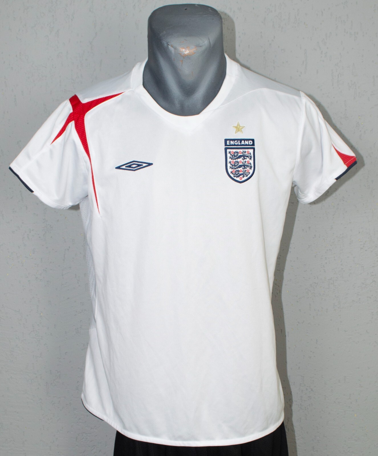 England Jersey World Cup 2006 Home Football Soccer Shirt