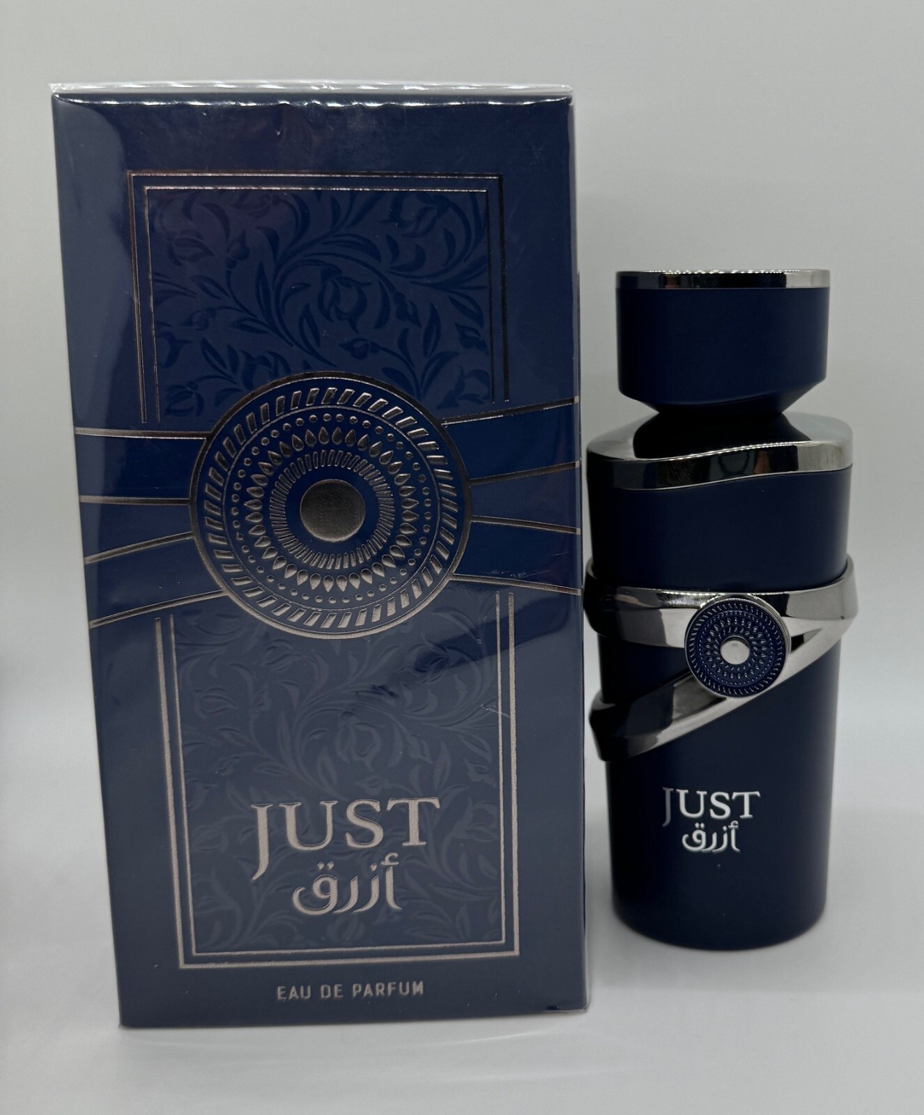 香水(男性用) Fragrance World Just Azraq Just Azraq By Fragrance World 3.4oz EDP 100mL Eau de Parfum