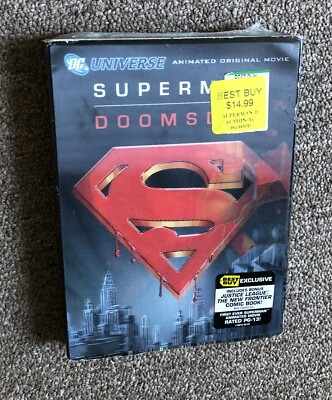 Superman Doomsday DVD 2007 Best Buy Exclusive With Comic Book DC Universe New