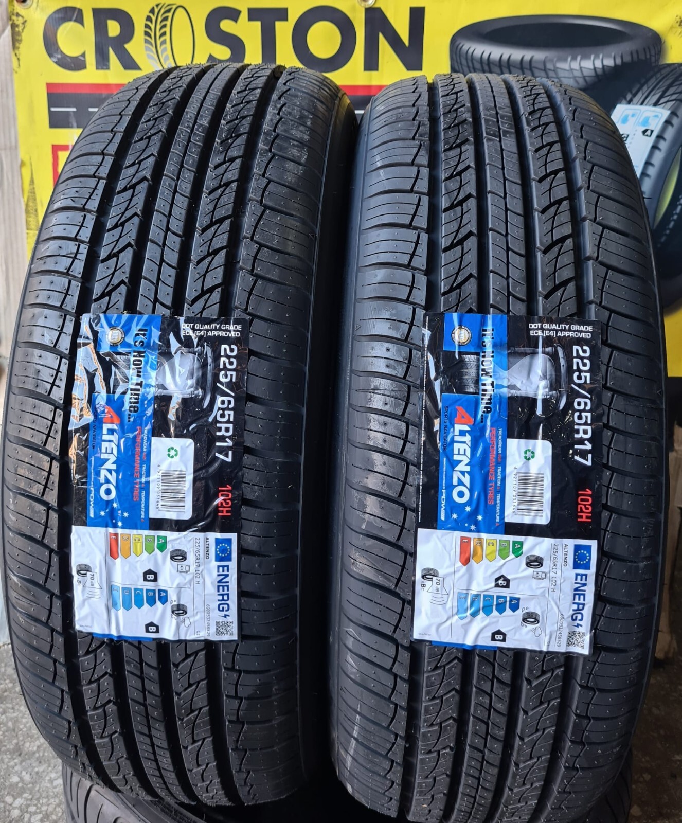 2x225/65R17 ALTENZO 102H SPORTS NAVIGATOR DESIGNED IN AUSTRALIA