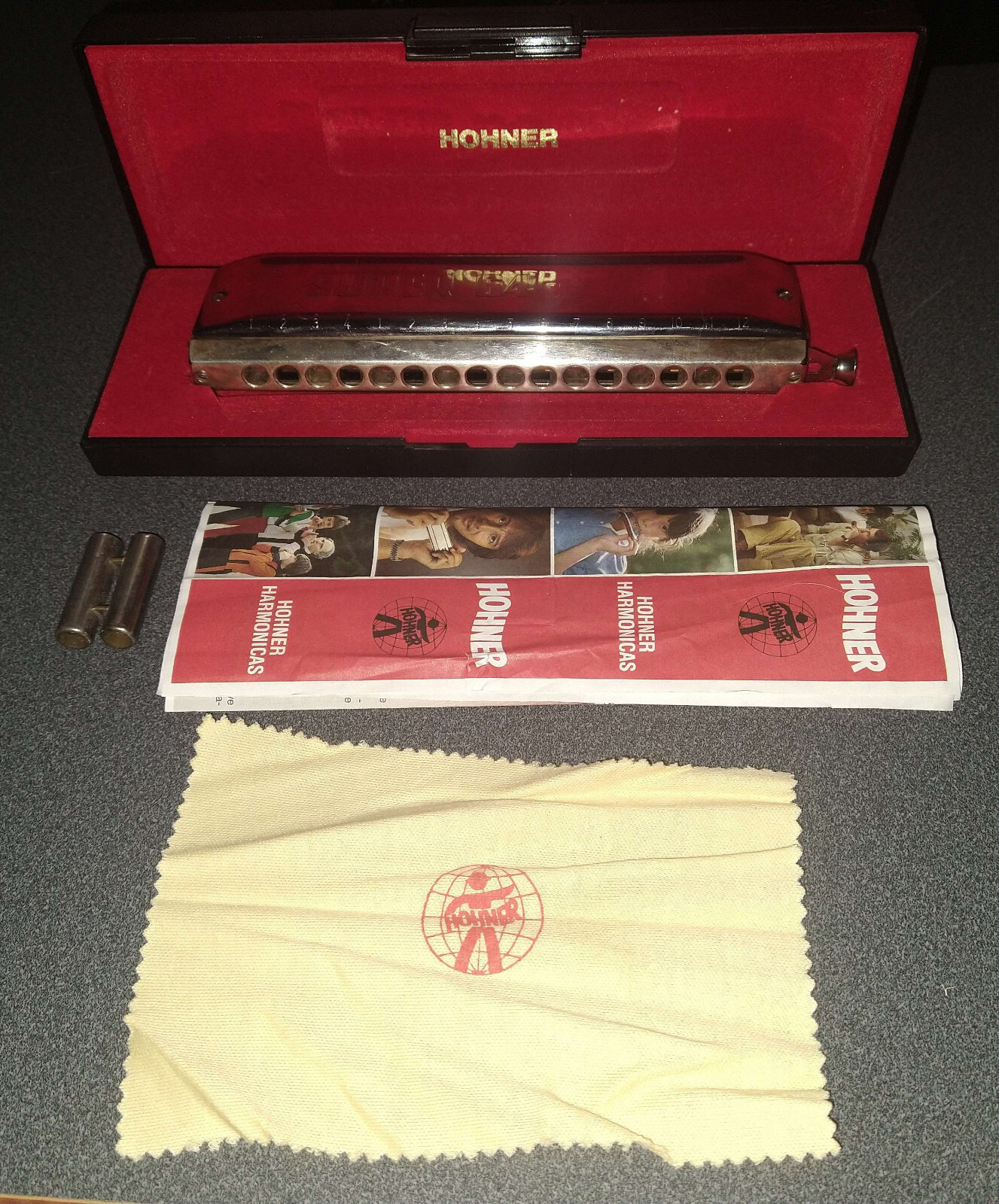 Hohner Super 64 Chromonica No. 7582 Made in Germany w