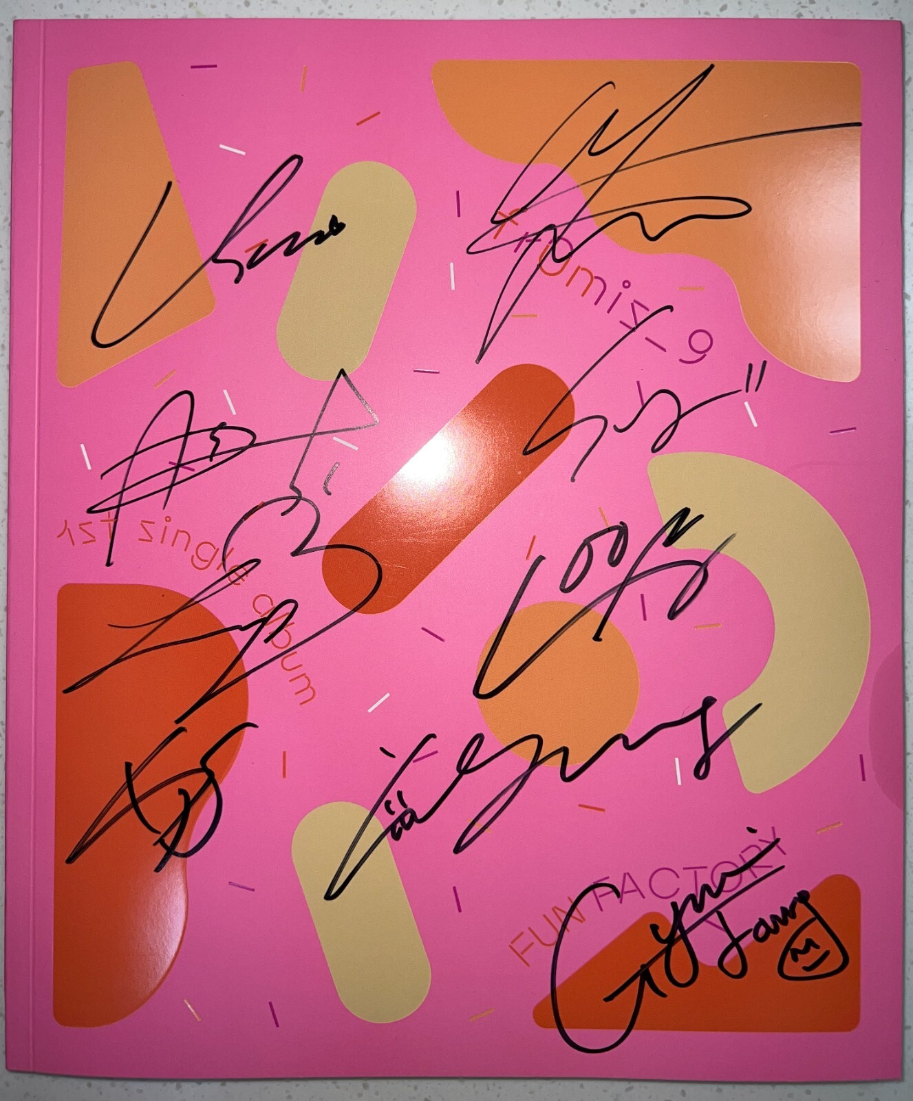 fromis_9 サイン入り　CD アルバム Fromis_9 [Fun Factory] All Member Autographed Signed Album