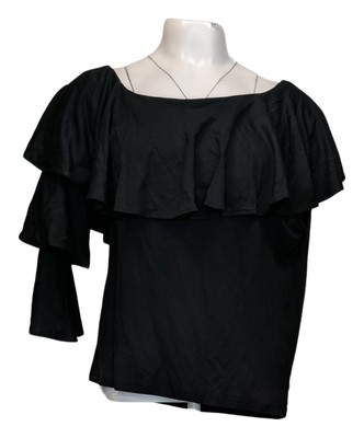 Studio Park Women's Top Plus Sz 1X Black