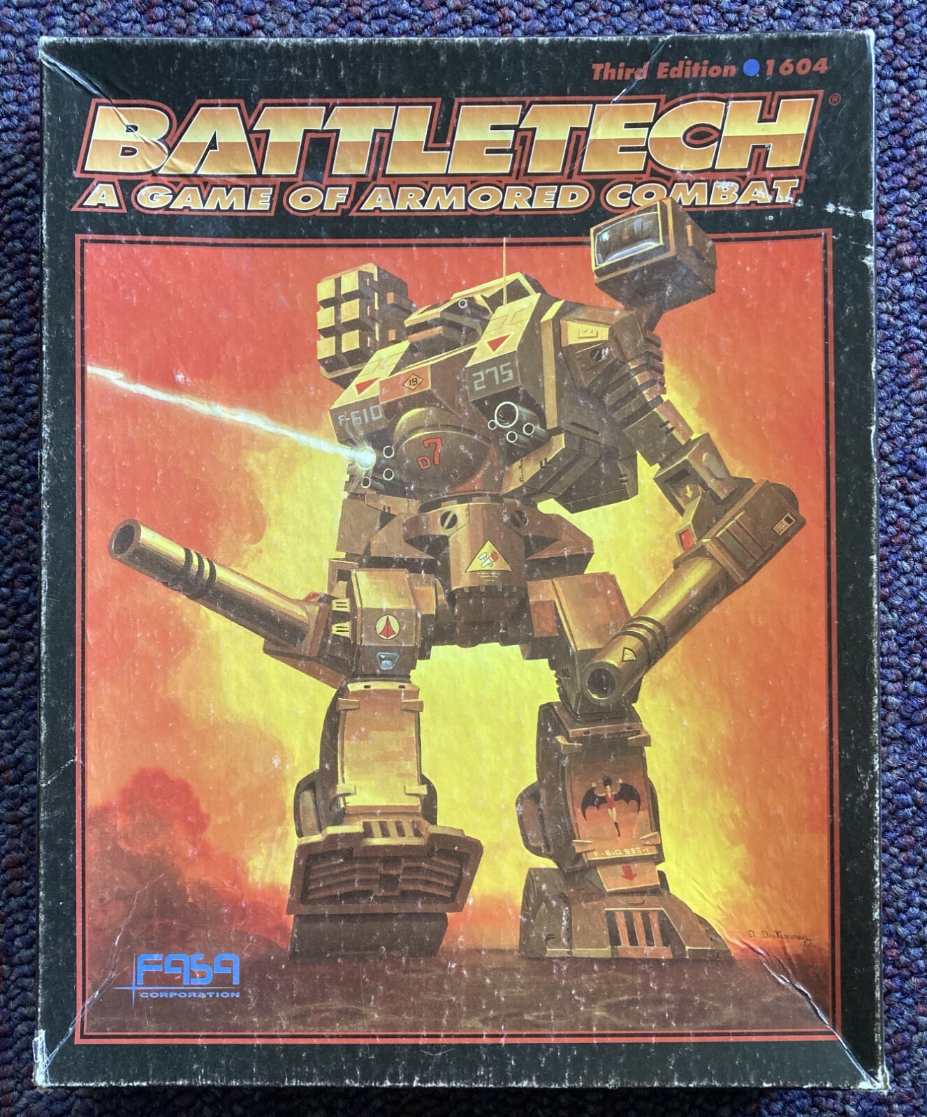Battletech Third Edition Core Box Set FASA 1604 (minis not