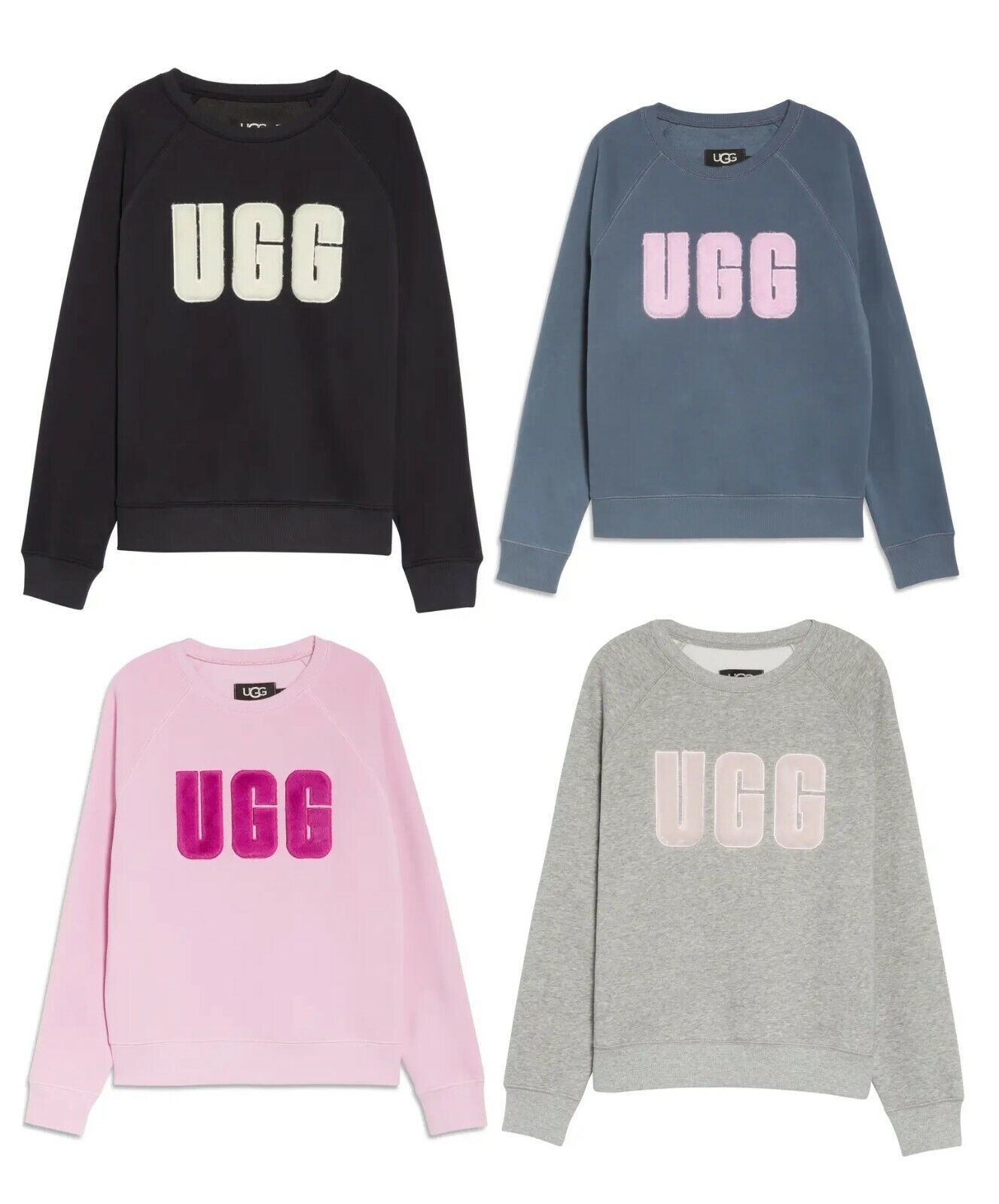 New 100% UGG Brand 1123718 Madeline Fuzzy Logo PullOver New 100% UGG Brand 1123718 Madeline Fuzzy Logo PullOver