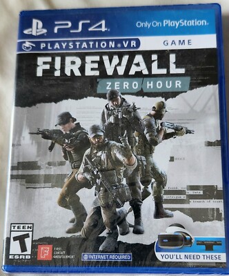 Firewall: Zero Hour VR - Sony PlayStation 4 PS4  New Sealed