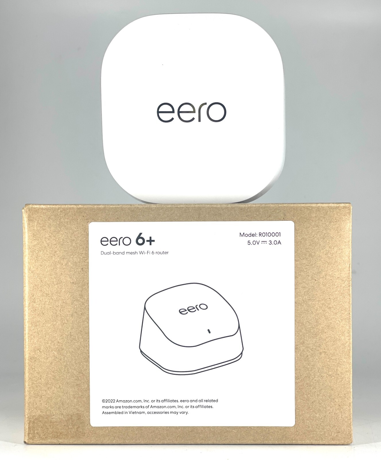 eero 6+ デュアルバンド Wi-Fi 6ルーター eero 6+ Dual-band mesh Wi-Fi 6 router/extender at Crutchfield