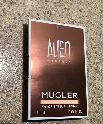 NEW Mugler Alien Goddess Womens Perfume EDP Supra Florale | 1.2 mL Sample Spray