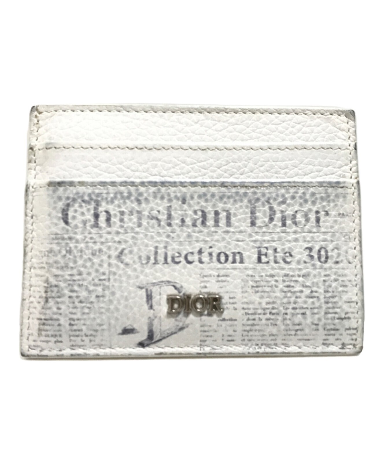 Christian Dior × Daniel Arsham NEWS PAPER CARD HOLDER white Christian Dior × Daniel Arsham NEWS PAPER CARD HOLDER white