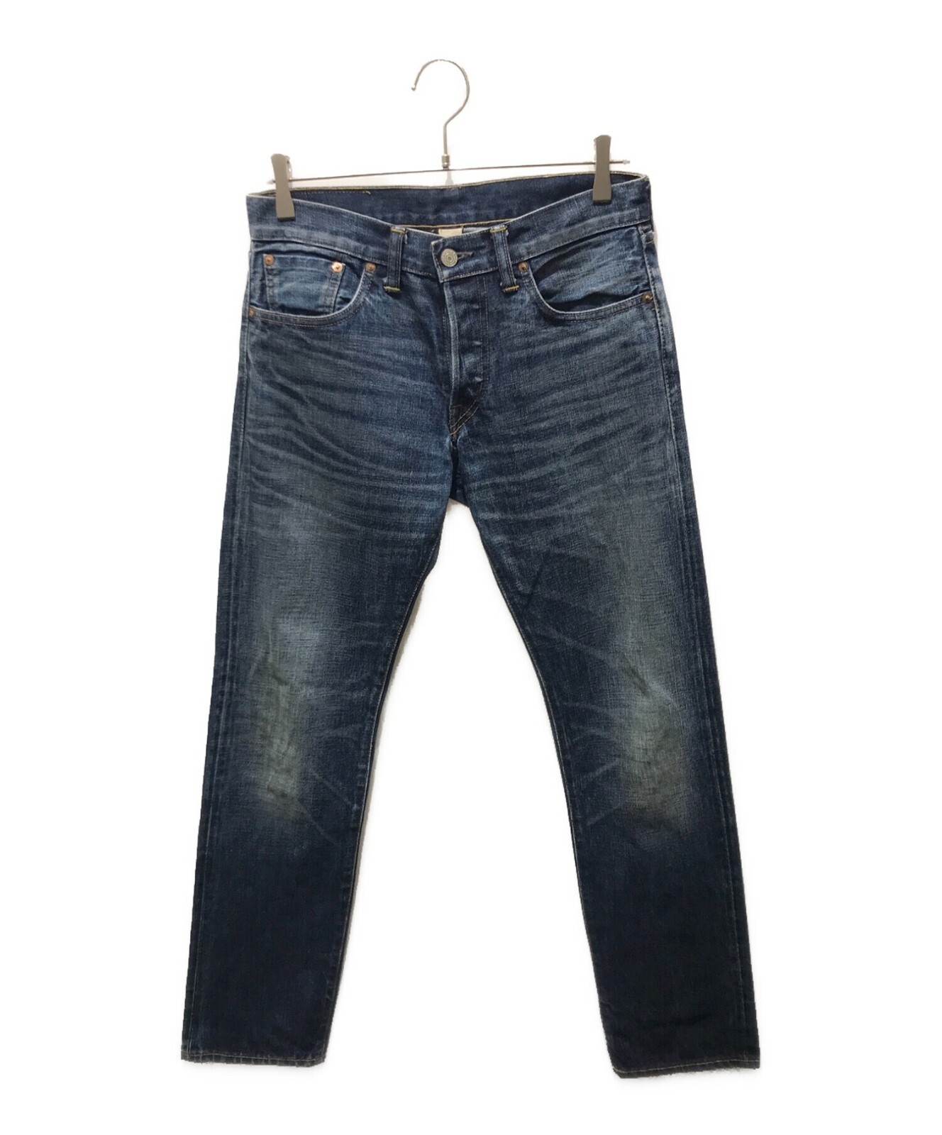 RRL RALPH LAUREN men's LOW STRAIGHT JEANS W28 Blue Casual RRL RALPH LAUREN men's LOW STRAIGHT JEANS W28 Blue Casual