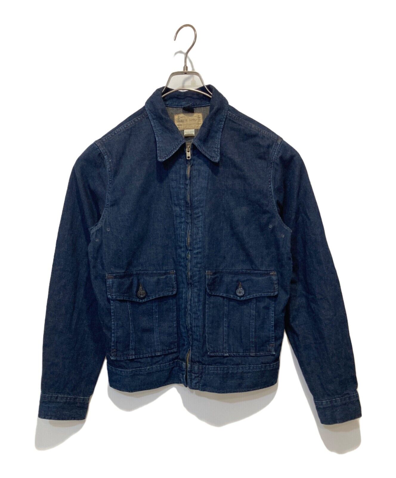 RRL RALPH LAUREN Ladies Drizzler Jacket size XS Indigo Solid RRL RALPH LAUREN Ladies Drizzler Jacket size XS Indigo Solid