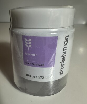 SIMPLE HUMAN LAVENDER FOAMING HAND SOAP CARTRIDGE REFILL 10 OZ NEW
