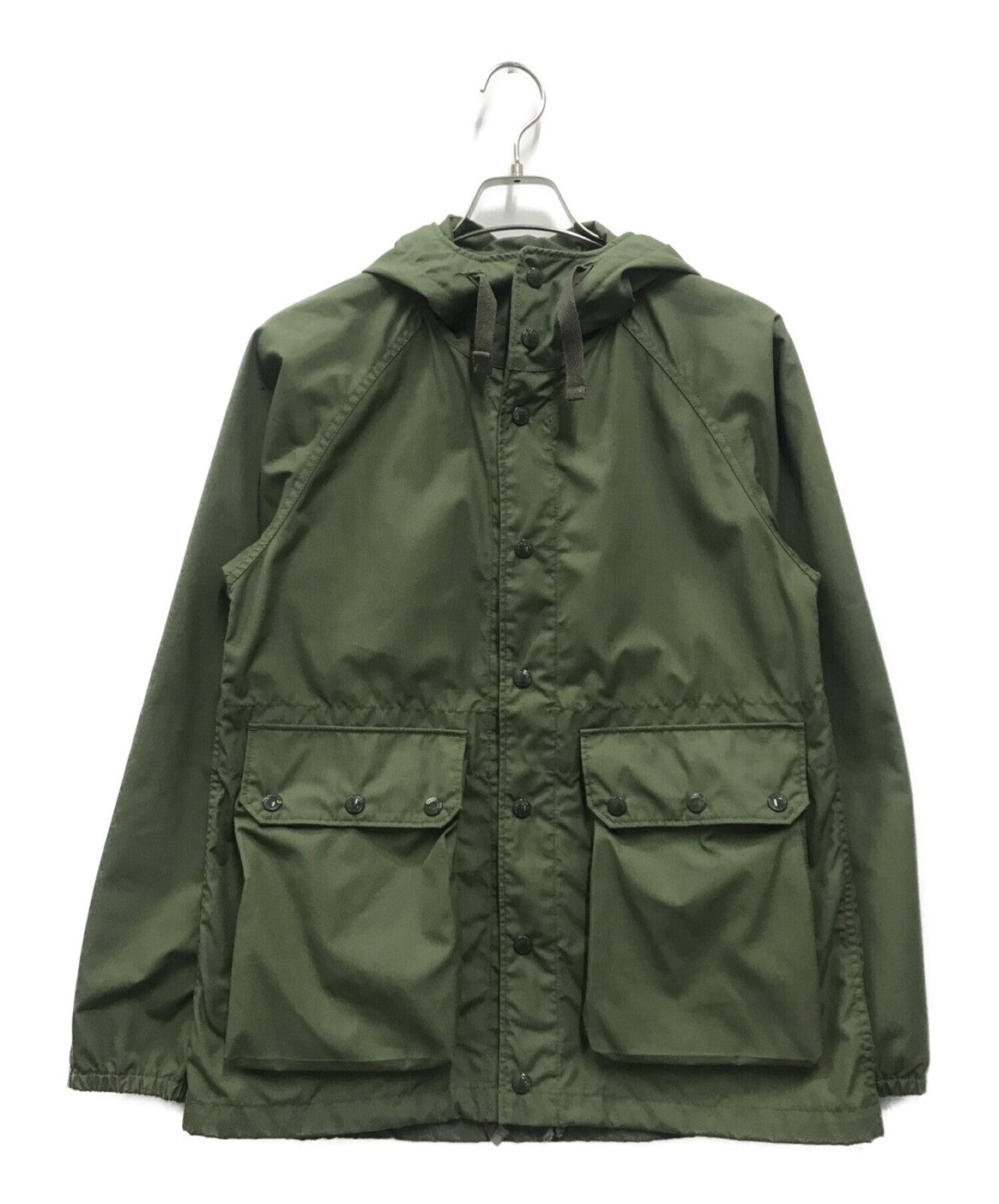 Engineered Garments Men's LT Parka PC/Poplin Size S Olive Engineered Garments Men's LT Parka PC/Poplin Size S Olive