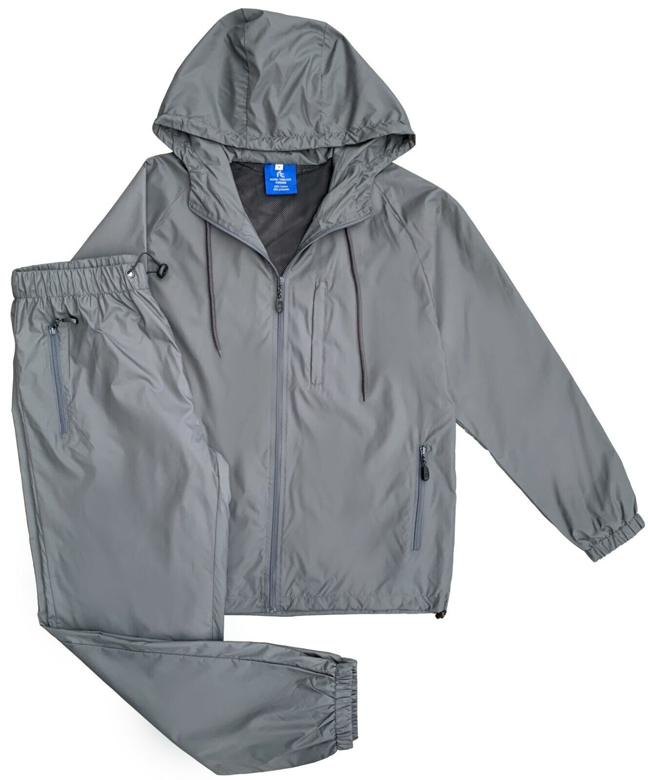 Men's 2-Piece Jogger Tracksuit Windbreaker Mesh Lined Men's 2-Piece Jogger Tracksuit Windbreaker Mesh Lined