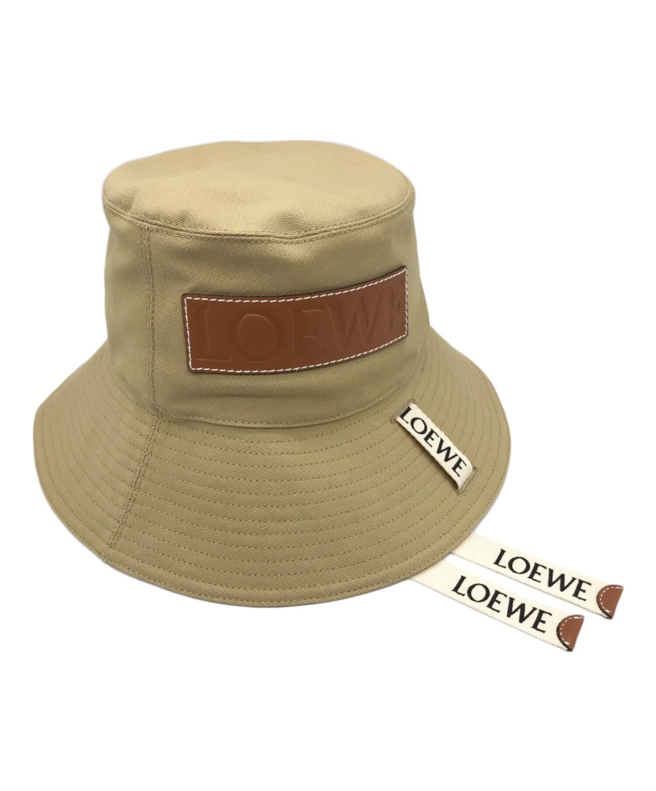 LOEWE バケットハット ベージュ サイズ59 正規品 LOEWE バケット