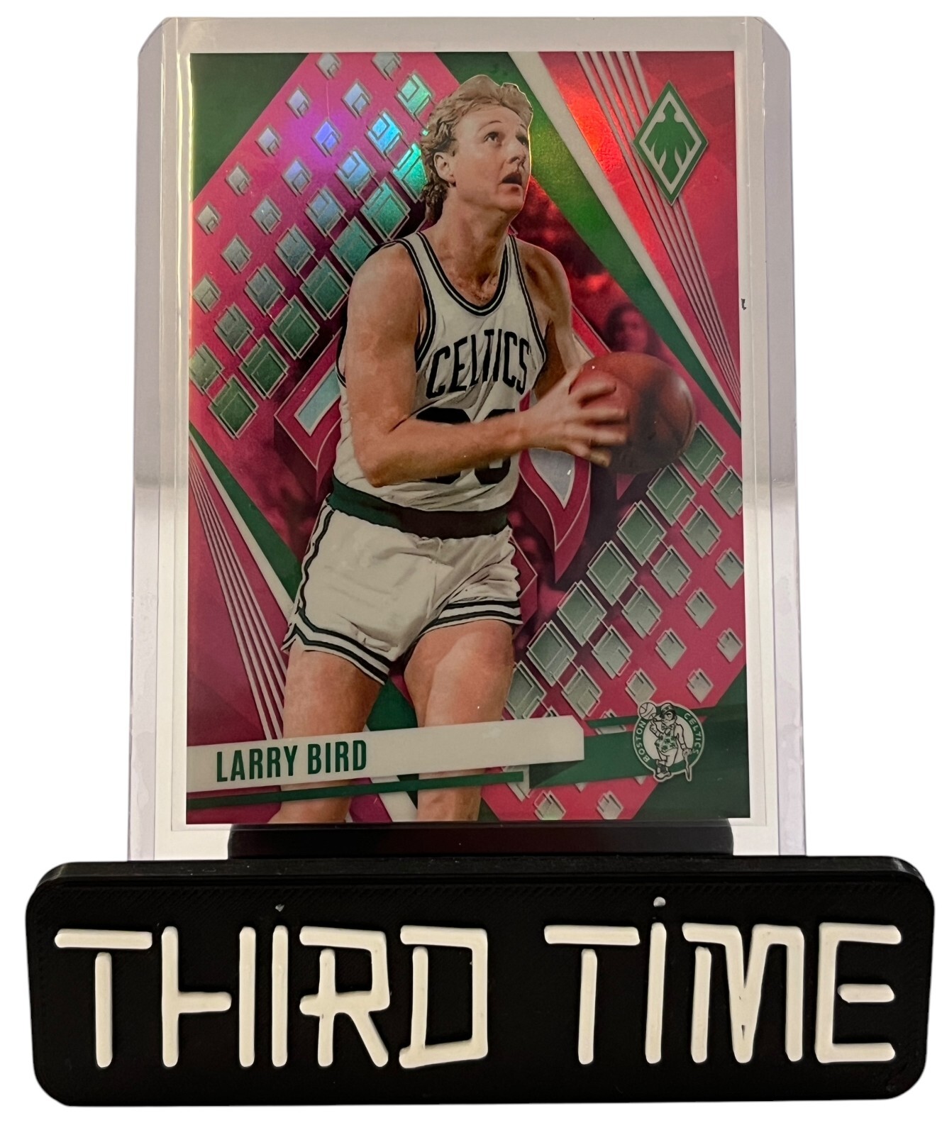 2023-24 Panini Phoenix : Larry Bird #6 - Pink /175 Boston