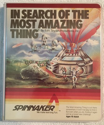 Atari 400/800 XL/XE In Search Of The Most Amazing Thing - Complete (diskette)