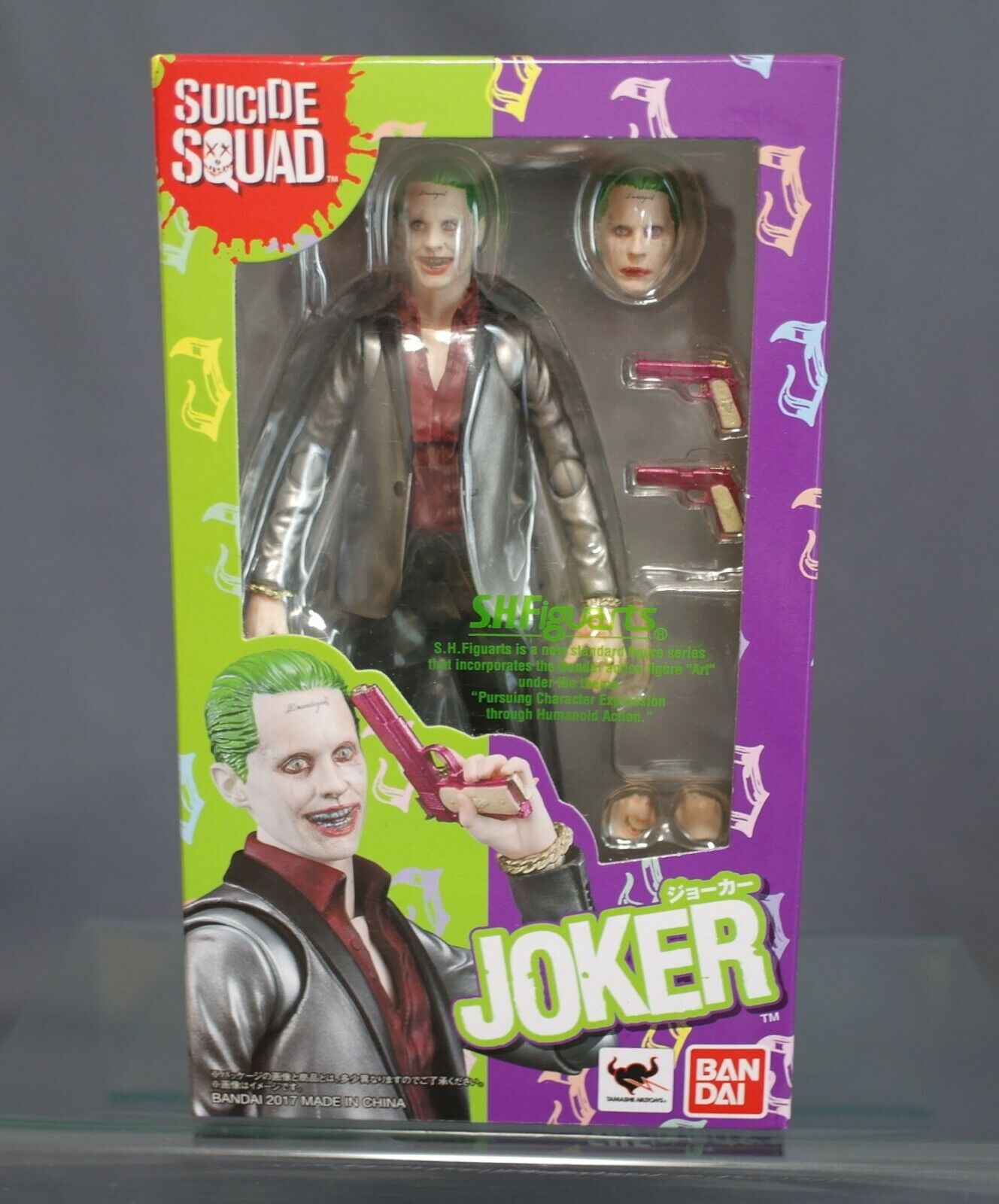 SH S.H. Figuarts Joker Suicide Squad Bandai Japan NEW- SH S.H. Figuarts Joker Suicide Squad Bandai Japan NEW-