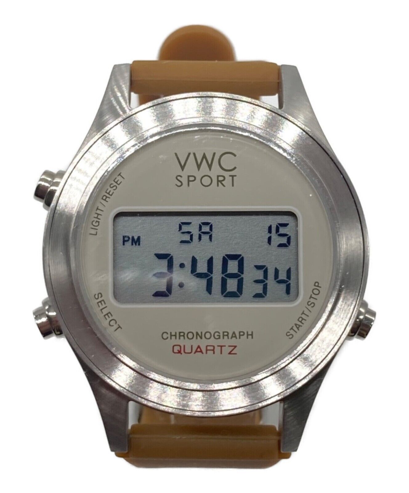 VAGUE WATCH CO Round Digital Watch DG2000 Pre-owned Good VAGUE WATCH CO Round Digital Watch DG2000 Pre-owned Good