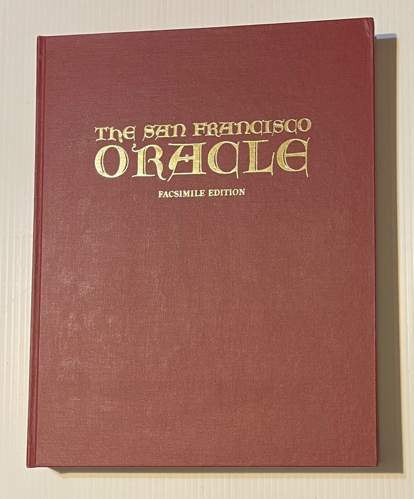 The San Francisco Oracle / Facsimile 版 The San Francisco Oracle Facsimile Edition Signed, Numbered