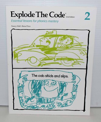 Explode the Code  Book 2 Essential Lessons for  Phonics Mastery 2nd Ed Workbook