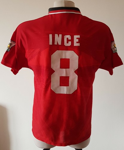 Manchester United 1994 - 1995 Home football Umbro shirt #8