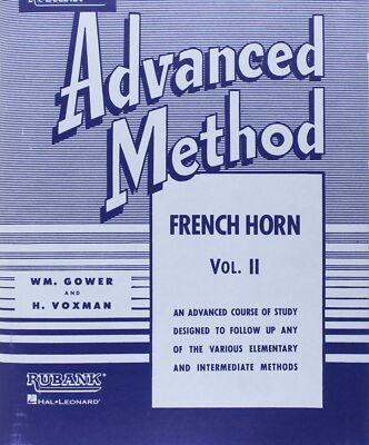 Rubank Advanced Method - French Horn in F or E-flat, Vol. 2
