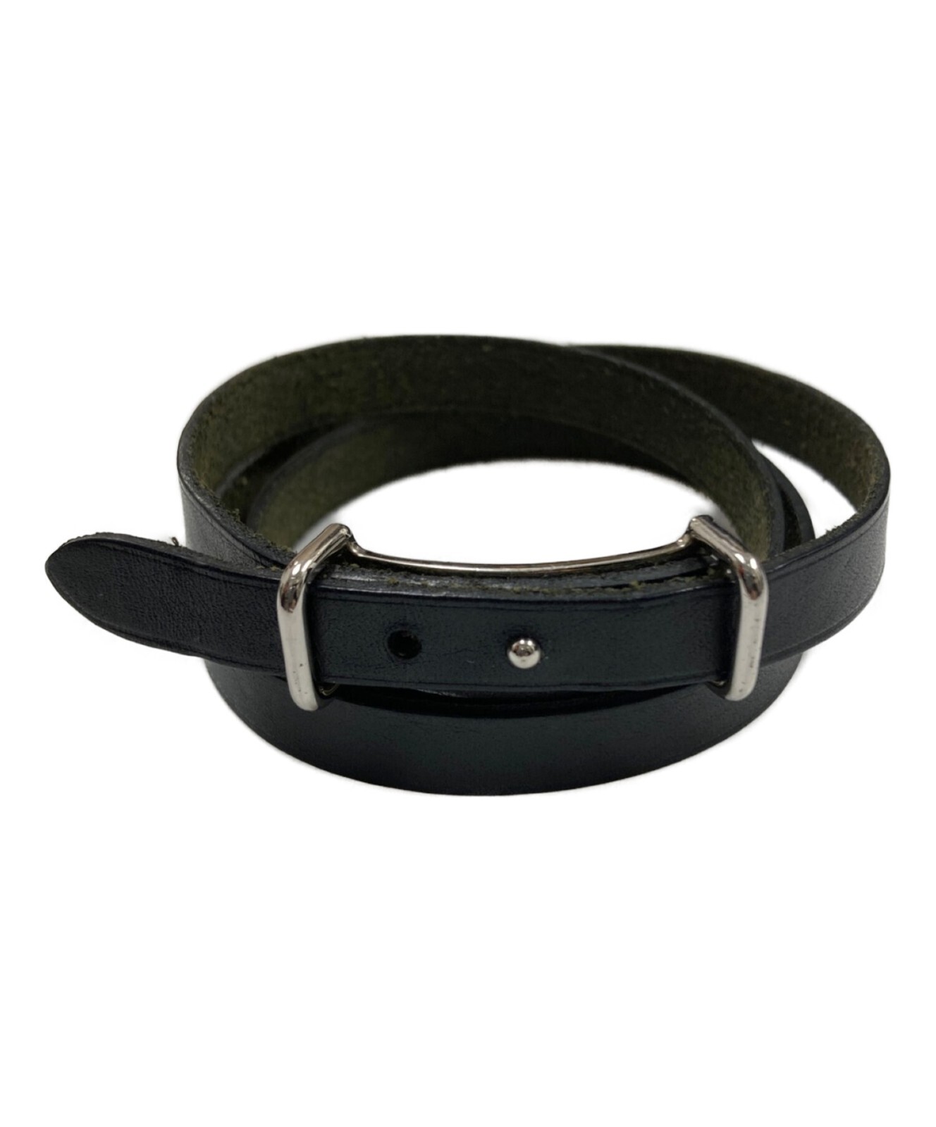 アクセサリー HERMES / Api2 wide leather bangle HERMES / Api2 wide leather bangle